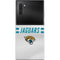 NFL Jacksonville Jaguars White Striped Galaxy Note 10 Plus Skin