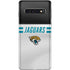 NFL Jacksonville Jaguars White Striped Galaxy S10 Skin