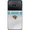 NFL Jacksonville Jaguars White Striped Galaxy S10e Skin