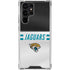 NFL Jacksonville Jaguars White Striped Galaxy S23 Ultra Clear Case