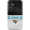 NFL Jacksonville Jaguars White Striped Galaxy S25 Plus Impact Case