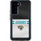 NFL Jacksonville Jaguars White Striped Galaxy S24 Plus Waterproof Case