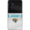 NFL Jacksonville Jaguars White Striped Galaxy S25 Skin