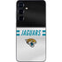 NFL Jacksonville Jaguars White Striped Galaxy S25 Skin