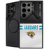 NFL Jacksonville Jaguars White Striped Galaxy S24 Ultra Kickstand Case