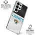 NFL Jacksonville Jaguars White Striped Galaxy S25 Ultra Clear Case
