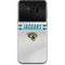 NFL Jacksonville Jaguars White Striped Galaxy S8 Plus Skin
