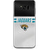 NFL Jacksonville Jaguars White Striped Galaxy S8 Skin