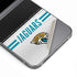 NFL Jacksonville Jaguars White Striped Galaxy Z Flip6 Skin
