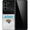 NFL Jacksonville Jaguars White Striped Galaxy Z Fold5 5G Skin