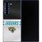 NFL Jacksonville Jaguars White Striped Galaxy Z Fold6 Skin