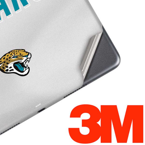 NFL Jacksonville Jaguars White Striped iPad Skins