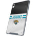 NFL Jacksonville Jaguars White Striped iPad 11th Gen (2025) Clear Case