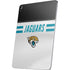 NFL Jacksonville Jaguars White Striped Apple iPad Air Skin
