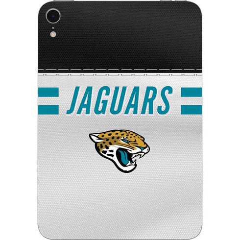 NFL Jacksonville Jaguars White Striped Apple iPad Mini Skin