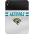 NFL Jacksonville Jaguars White Striped Apple iPad Mini Skin