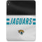 NFL Jacksonville Jaguars White Striped Apple iPad Pro Skin