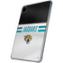NFL Jacksonville Jaguars White Striped iPad Pro 11in (2024) Clear Case