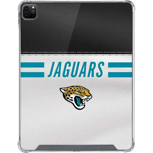 NFL Jacksonville Jaguars White Striped iPad Cases