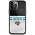 NFL Jacksonville Jaguars White Striped iPhone Cases