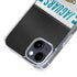 NFL Jacksonville Jaguars White Striped iPhone 14 MagSafe Case