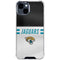 NFL Jacksonville Jaguars White Striped iPhone 15 Clear Case