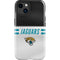 NFL Jacksonville Jaguars White Striped iPhone 15 Impact Case