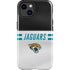 NFL Jacksonville Jaguars White Striped iPhone 15 Impact Case