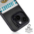 NFL Jacksonville Jaguars White Striped iPhone 15 Plus Kickstand Case