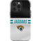 NFL Jacksonville Jaguars White Striped iPhone 15 Pro Impact Case