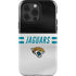 NFL Jacksonville Jaguars White Striped iPhone 15 Pro Impact Case