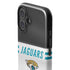 NFL Jacksonville Jaguars White Striped iPhone 16 Impact Case