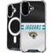NFL Jacksonville Jaguars White Striped iPhone 16 MagSafe Case