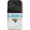NFL Jacksonville Jaguars White Striped iPhone 16 Plus Impact Case