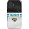 NFL Jacksonville Jaguars White Striped iPhone 16 Plus Magsafe Impact Case