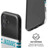 NFL Jacksonville Jaguars White Striped iPhone 16 Plus Magsafe Impact Case