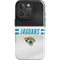 NFL Jacksonville Jaguars White Striped iPhone 16 Pro Impact Case
