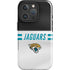 NFL Jacksonville Jaguars White Striped iPhone 16 Pro Impact Case