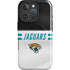 NFL Jacksonville Jaguars White Striped iPhone 16 Pro Magsafe Impact Case