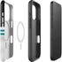 NFL Jacksonville Jaguars White Striped iPhone 16 Pro Magsafe Impact Case