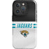 NFL Jacksonville Jaguars White Striped iPhone 16 Pro Max Impact Case