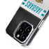 NFL Jacksonville Jaguars White Striped iPhone 16 Pro Max MagSafe Case
