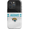 NFL Jacksonville Jaguars White Striped iPhone 16 Pro Max Magsafe Impact Case