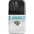 NFL Jacksonville Jaguars White Striped iPhone 16 Pro Max Magsafe Impact Case