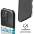 NFL Jacksonville Jaguars White Striped iPhone 16 Pro Max Magsafe Impact Case