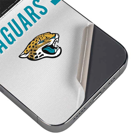NFL Jacksonville Jaguars White Striped iPhone 16 Pro Max Skin