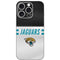 NFL Jacksonville Jaguars White Striped iPhone 16 Pro Skin