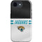 NFL Jacksonville Jaguars White Striped iPhone 16e Impact Case