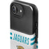 NFL Jacksonville Jaguars White Striped iPhone 16e Impact Case