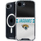 NFL Jacksonville Jaguars White Striped iPhone 16e MagSafe Case